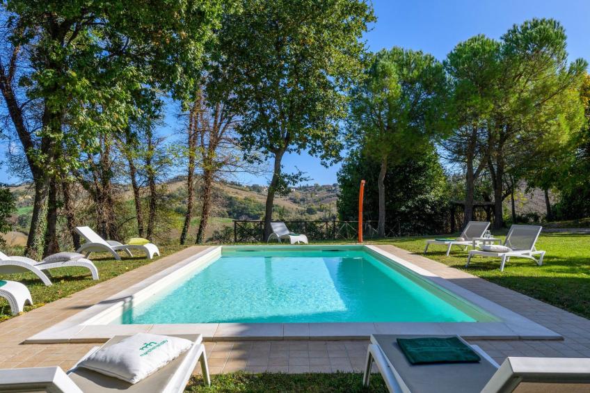 Licht unter den Buchen, Marche Urlaub, privater Pool - foto 4