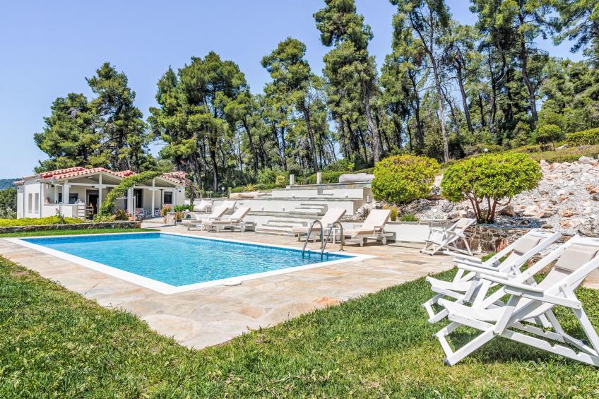Villa Pine Trees bei Kardous, Skopelos Privater Pool - foto 4