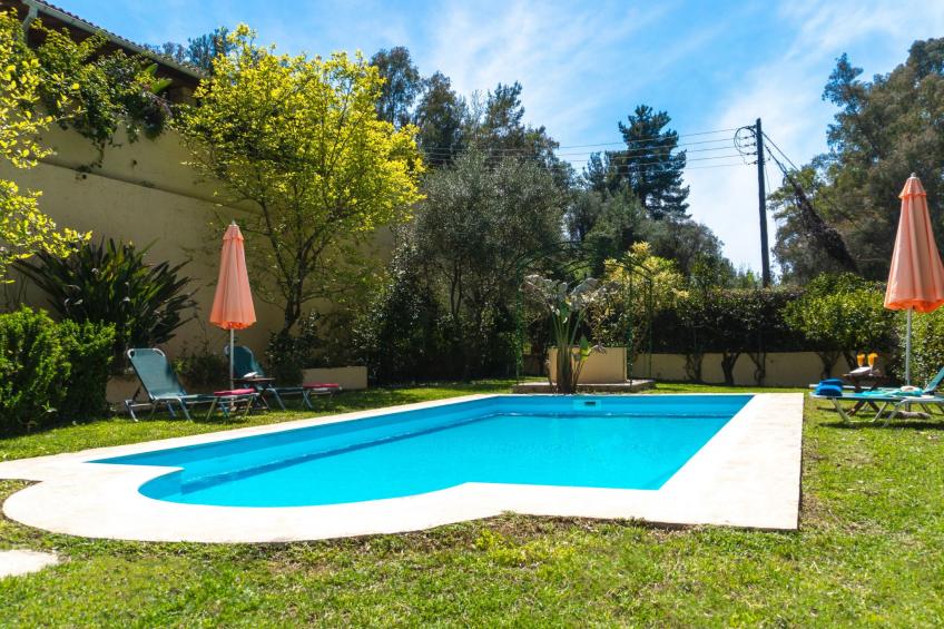 mit Privatpool für 5 Personen und 1 Kind in Dassia, Nordgriechenland - foto 19