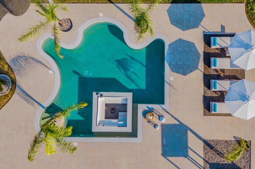 in Arkadii mit Außenpool