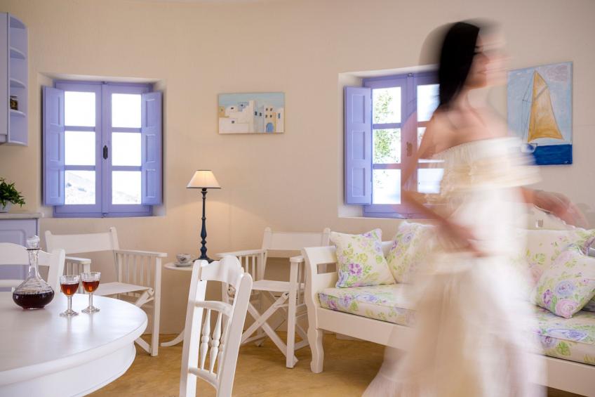 mit Privatpool für 5 Personen ca. 90 m² in Santorini, Ägäis (Santorin) - foto 2