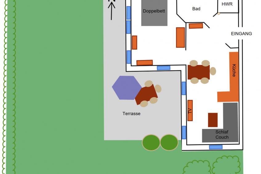 traumhaft ruhige Ferienwohnung mit großem süd-west Garten in Strandnähe - foto 16