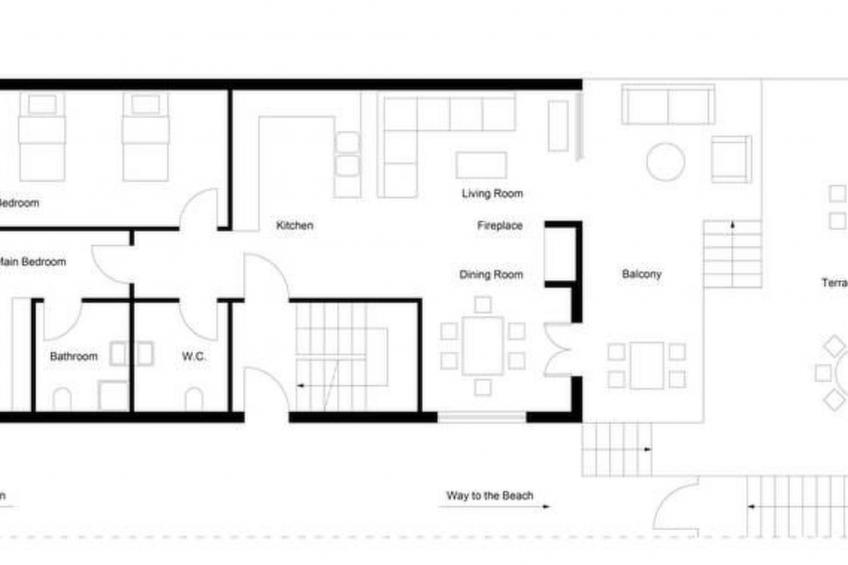 für 6 Personen direkt am Strand - foto 25