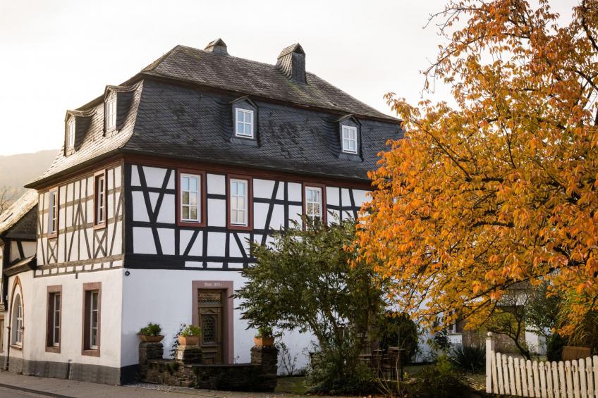 in Traben mit Kleinem Garten