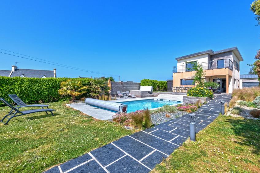 Ferienvilla "Ti Laouen" mit privatem Pool