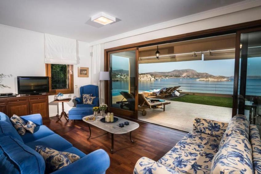 Anemos Villa Ferienhaus Aussicht Gemütlicher beheizter Pool - foto 8