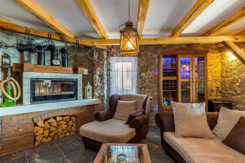 Meerblick Ferienvilla Haus Lucija mit Pool - foto 26