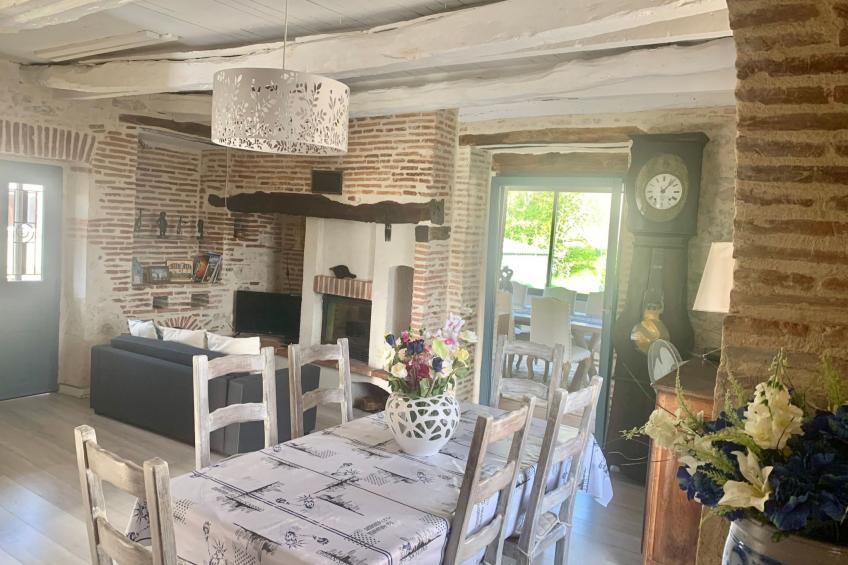 Pierre Ensoleillée, Haus aus dem 19. Jahrhundert im Obergeschoss - foto 7