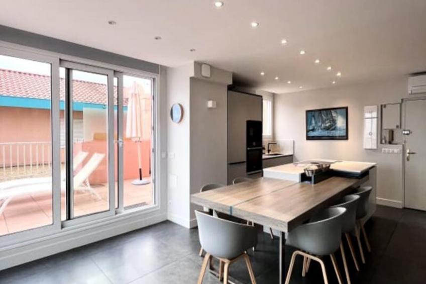 Terrasse & Horizon Bleu-duplex Vue Mer à Arcachon - foto 9