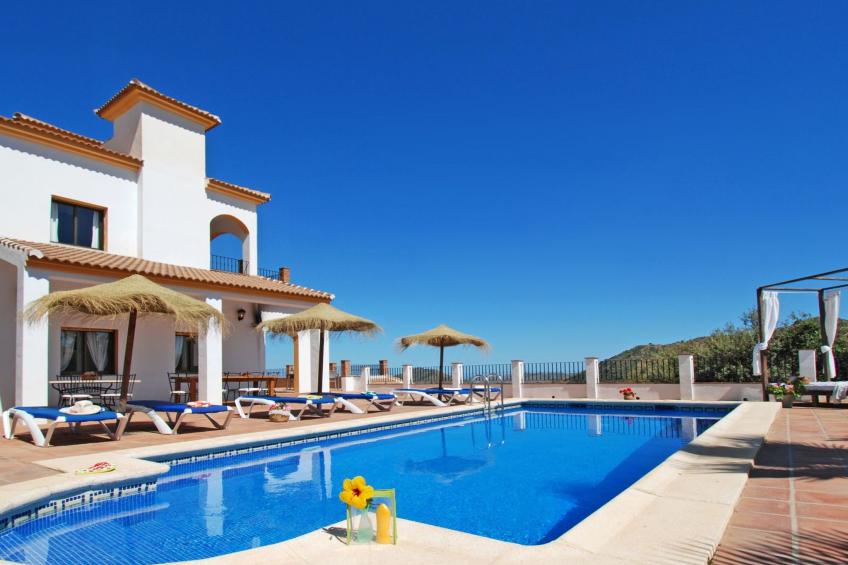 Villa José 1, beheizter Pool, Meerblick.