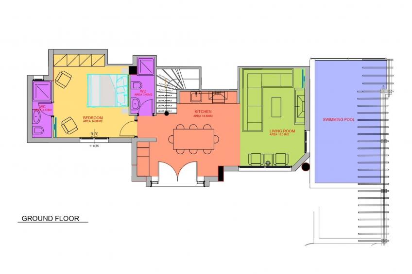 Ferienvilla "Mimoza" mit Blick auf das Wasser - foto 39
