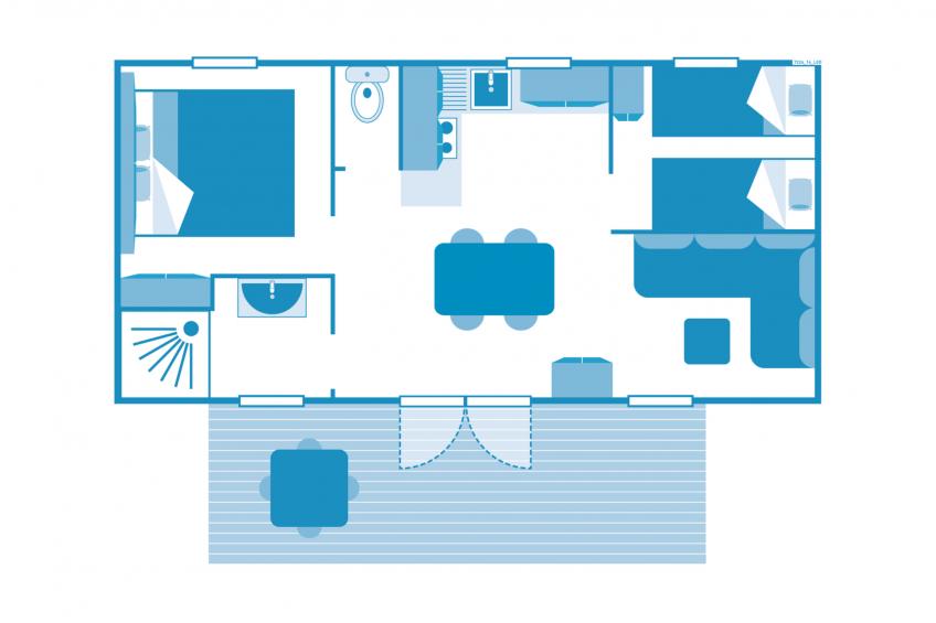 Cottage 4p 2Bdrms AirCon - foto 9