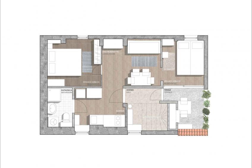 Vakantiewoning met terras en airco - VW-3Y6GP - foto 27