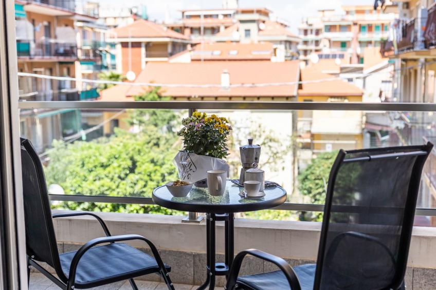 "Sirio" mit Gemeinschaftspool und 200 m vom Meer entfernt