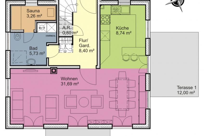 Strandnahes Reethaus Elefant mit Außenwhirlpool - foto 27