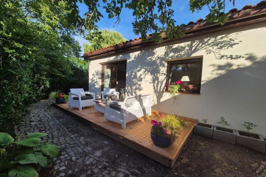 Dom wakacyjny z sauną i jacuzzi dla 2 osób Lubin