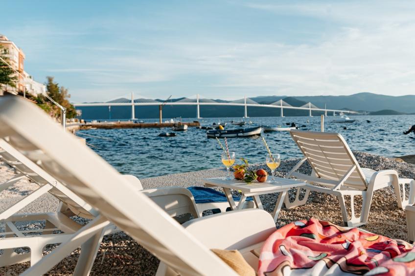 Apartments Dragobratović - Studio Apartment with Terrace and Sea View (Apartment 1) - foto 11