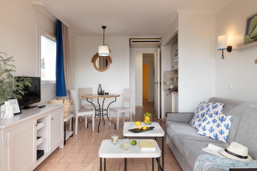 P&V Premium les Calanques des Issambres Studio 4 people - 1 sleeping alcove - Terrace or balcony - Sea view - foto 12
