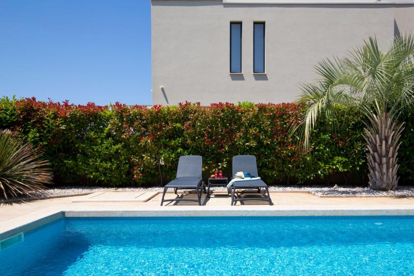 in Pomer mit privatem beheizten Pool und Meerblick - foto 39