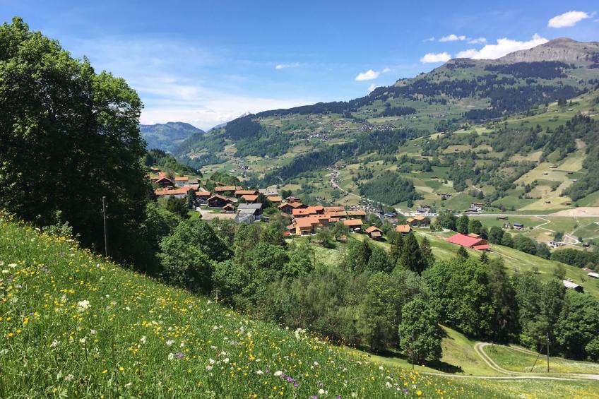 Charmantes Alpen-Appartement in Conters, (Conters), - foto 3