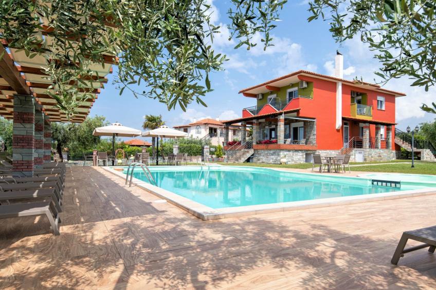 Modernes Studio für 3 Personen, Pool- und Gartenblick - foto 21