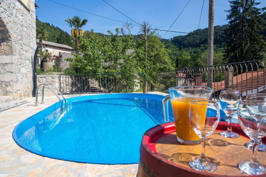 in Lovranska Draga mit großem Kamin - foto 12