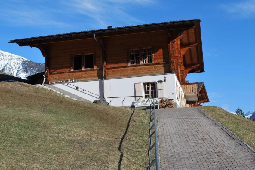 Blick auf herrliche Bergwelt