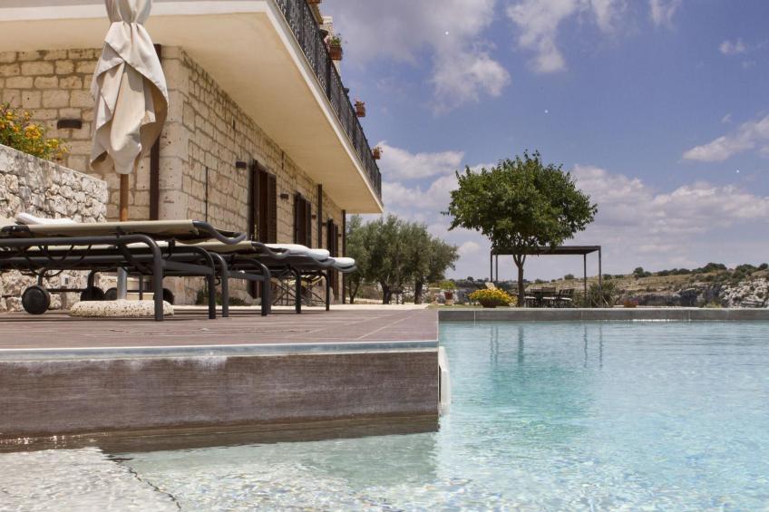 Komfortable Villa Castello - Blick auf Cava d'Ispica