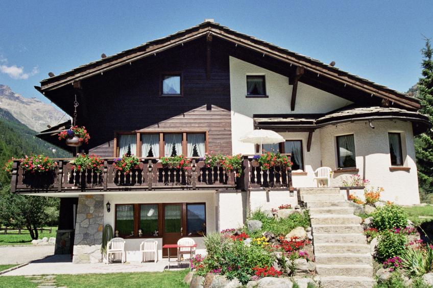 Chalet Sunstar, grosse Wohnung