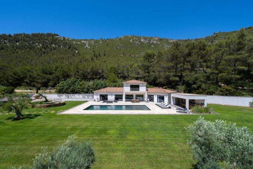 Villa avec piscine chauffée spa salle sport et cinéma - foto 11