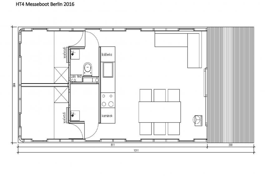Hausboot für vier Personen mit Kamin und Terrasse - foto 13