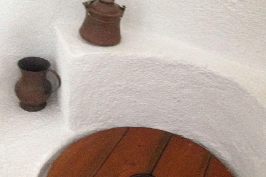 Meerblick-Ferienhaus Argyro in Mavrikiano. - foto 33