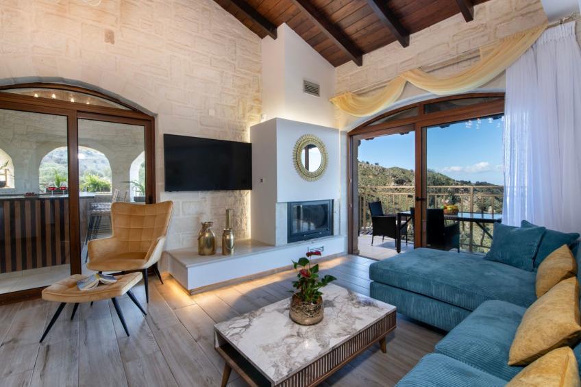 Geroulios Kastro Villa II"Free"Beheizter Pool, Whirlpool - foto 16