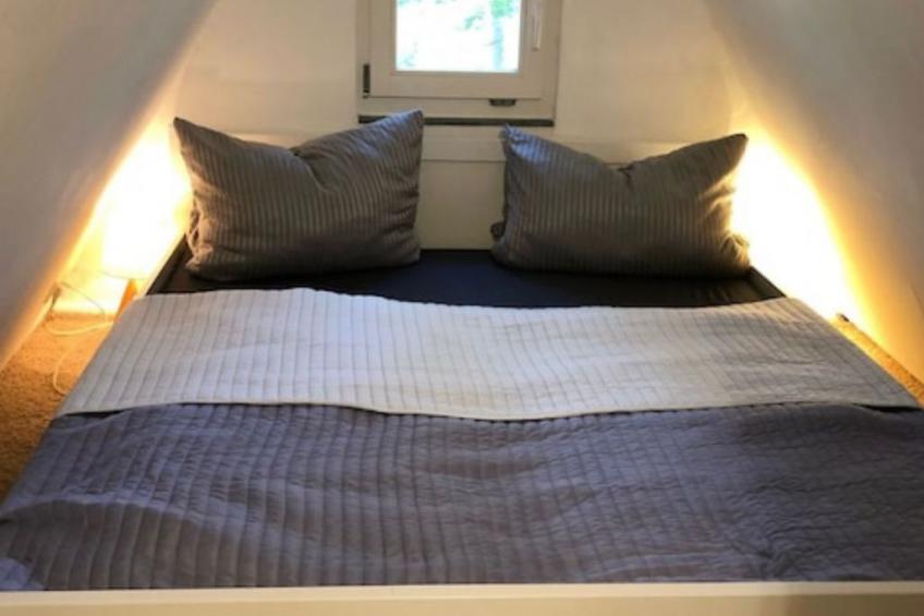 Reetdach Ferienhaus am Lübbesee Sauna Bootsteg neu - foto 15