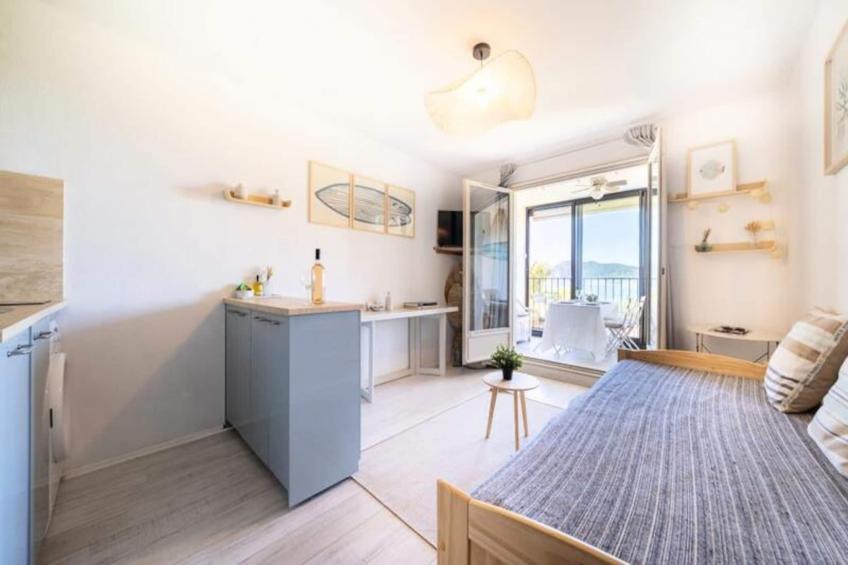 Vue Mer Imprenable, T3, Loggia, 6 Pers, Piscine, Tennis, Parking - foto 11