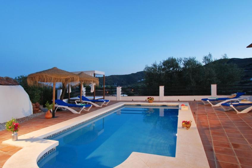 Torcal 1 Comares, Beheiztes Schwimmbad, Wechselstrom, 8 Pers - foto 7