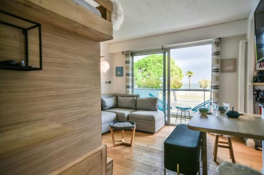 Superbe Studio Rénové Pour 3 Personnes En 1ère Ligne Au Cœur D'arcachon - foto 7