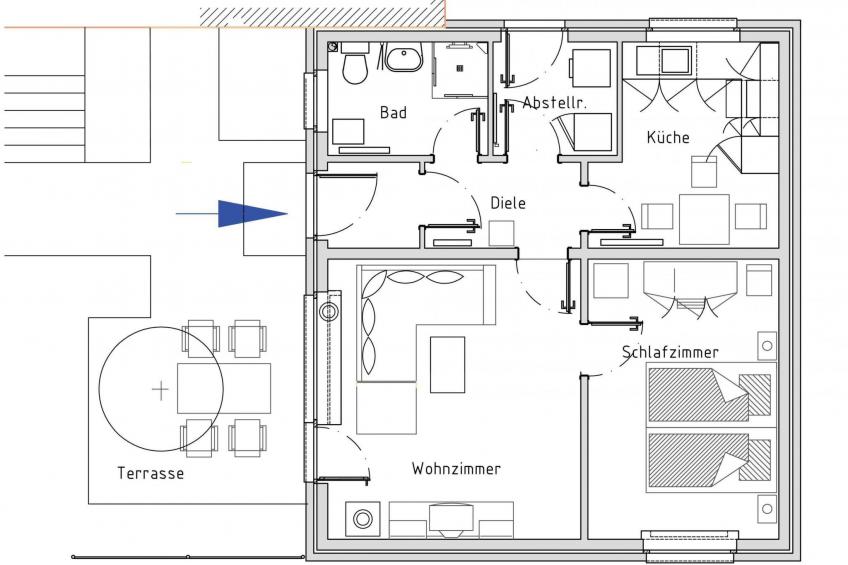 Zentrale Ferienwohnung mit Terrasse - foto 20