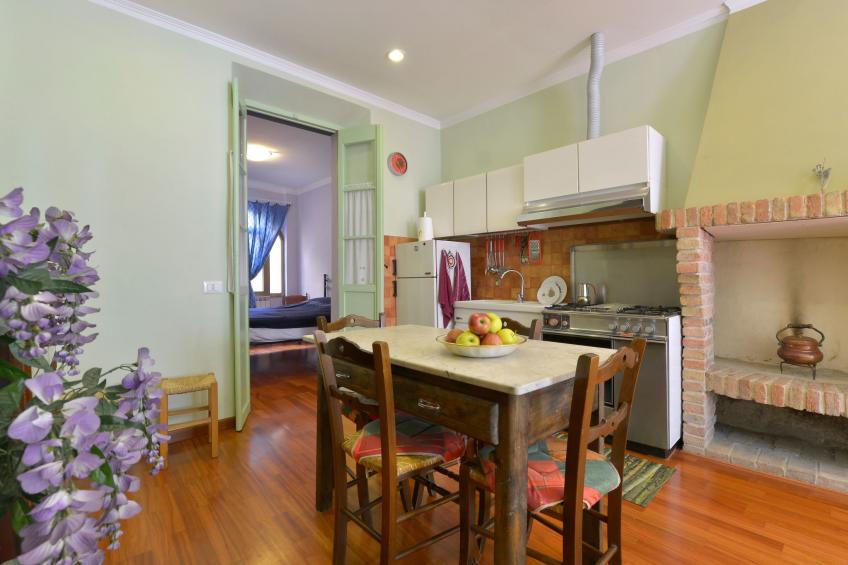 Wohnung in Badalucco mit Privatparkplatz