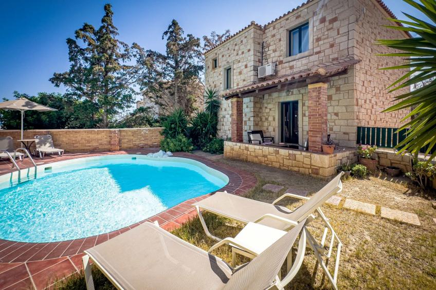 Niriides Villas_Sagini_ 3-Schlafzimmer privater Pool - foto 15