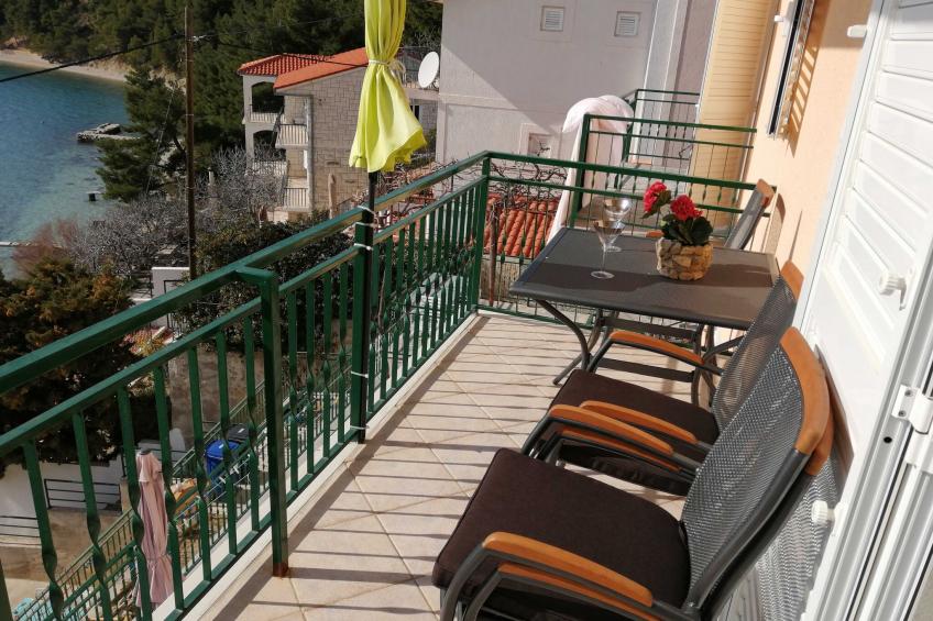 House Karlo Apartments - One-Bedroom Apartment with Two Balconies and Sea View (A5)