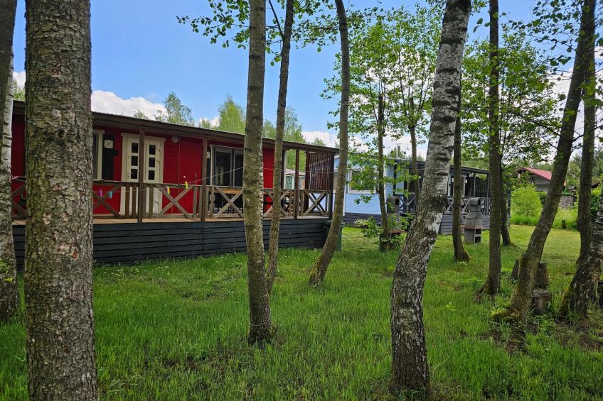 Ganzjährig bewohnbares Ferienhaus - rot - foto 11