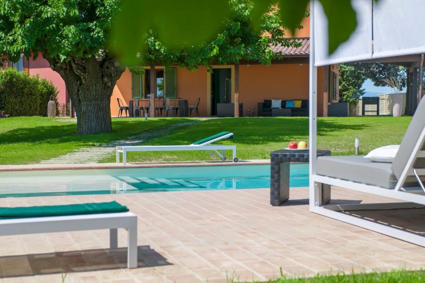 Villa Traiani, Marken Urlaub, privater Pool - foto 3