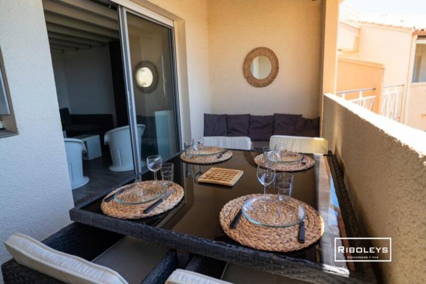 Vias-plage - Appartement Climatisé Avec Piscine Face à La Mer - foto 17