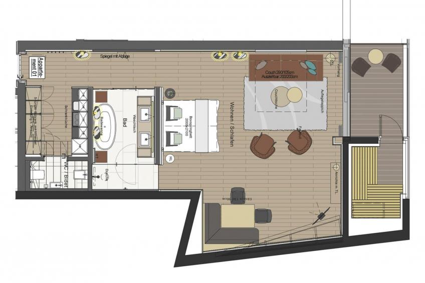 Appartements Mountain View Lofts, Kaltenbach - Typ A - foto 6