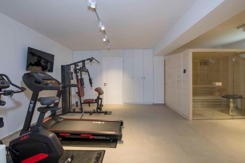 Kalyves Royal Villa-''Gratis''beheizter Pool, Fitnessraum, Meerblick - foto 41