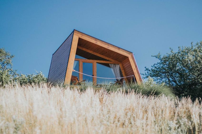 Rustic Refuge Glamping with Hot-Tub and Sauna - Double room with Terrace - foto 21