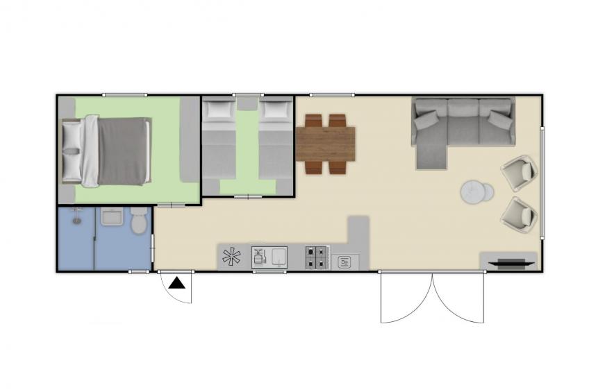 Nova 4 persons Wellness (Hottub) - foto 7