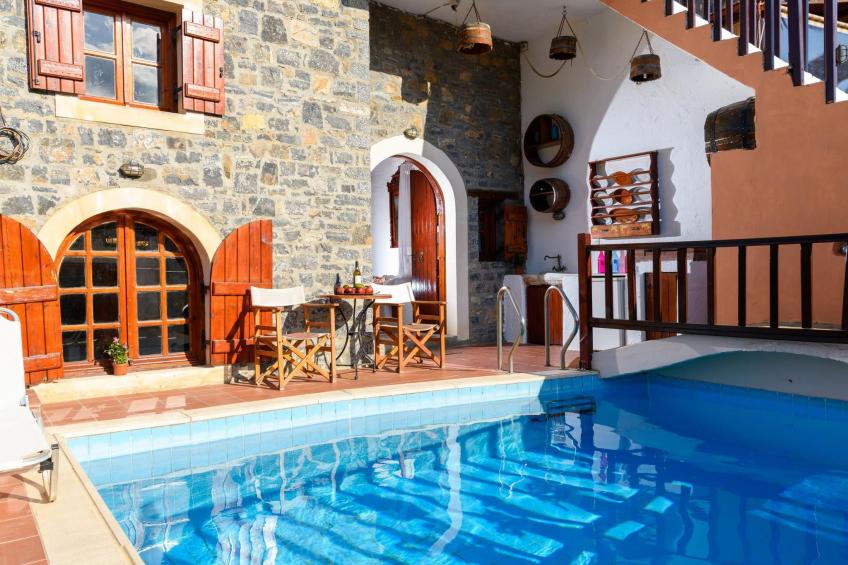 Steinhaus Erato Privater Pool Landschaftliche Kretische Ansichten - foto 7