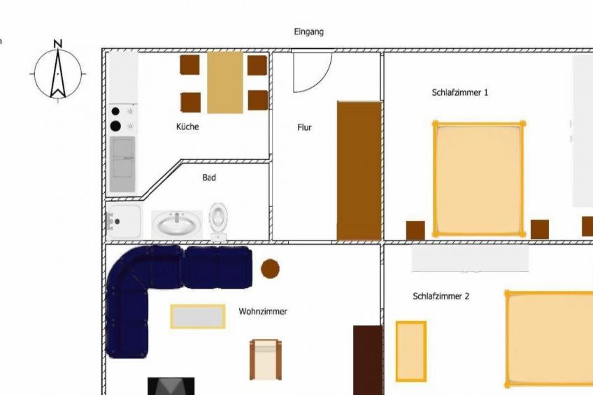 Appartement mit Garten, Grill und Terrasse - foto 3